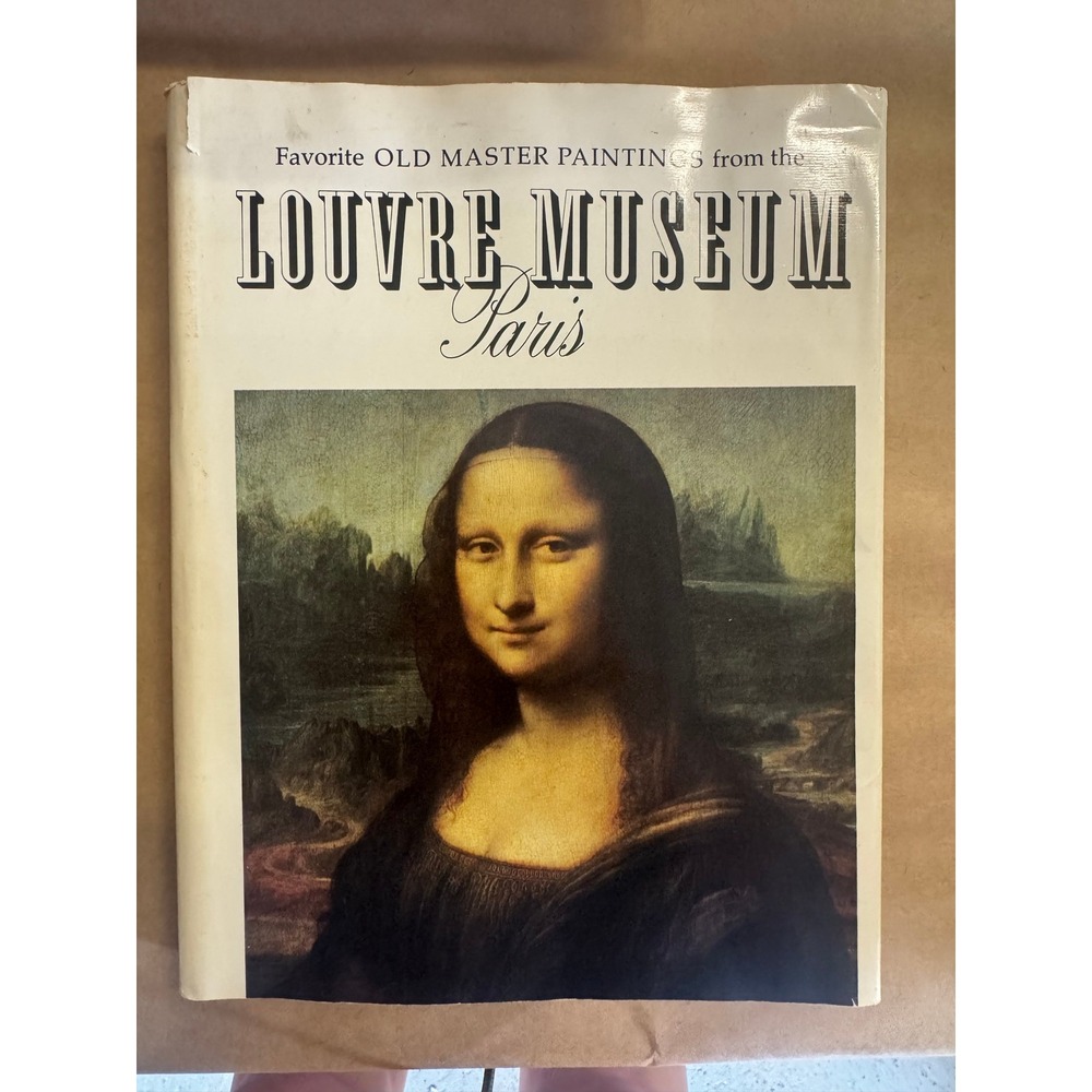 Favorite Old Master Paintings Louvre Museum Paris Abbeville Press 1979 HC/DJ ART